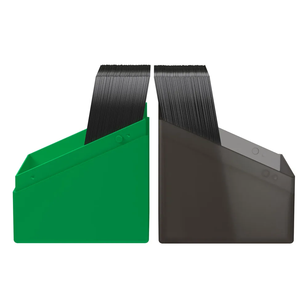 Ultimate Guard Boulder 100+ Synergy (76 x 75 x 98.5 mm) - Black/Green